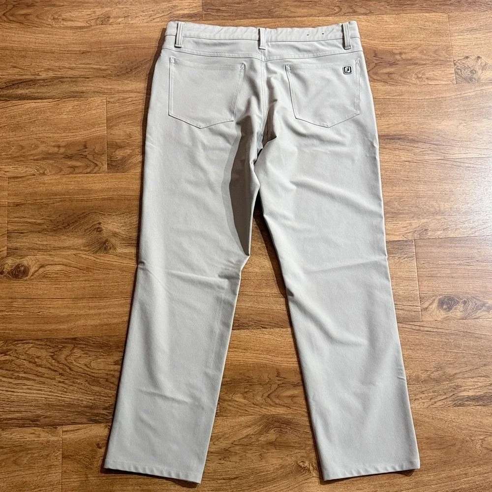 FootJoy Men 33x30 Khaki Golf 5-Pocket Pant-Previous Season Style‎